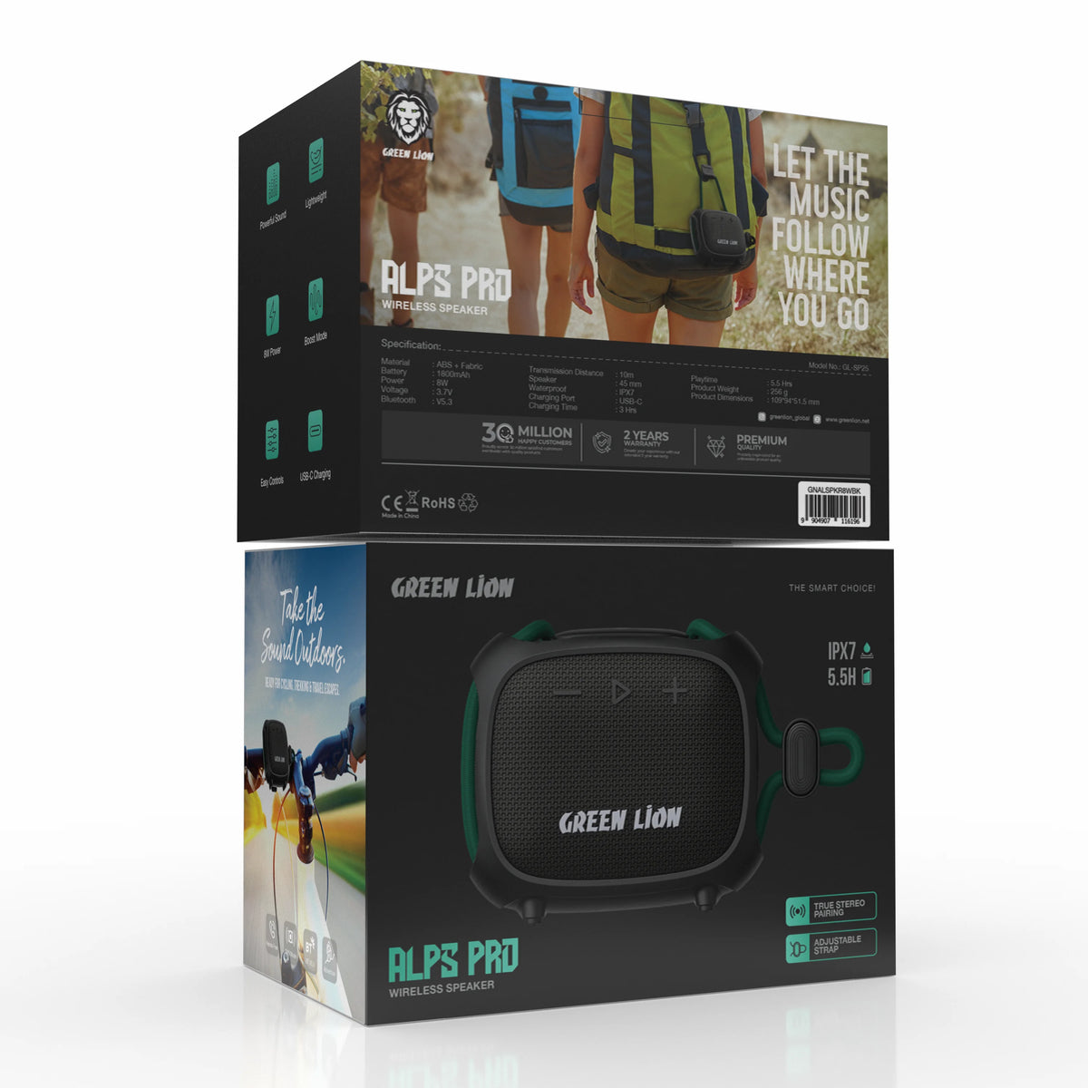 Green Lion Alps Pro Wireless Speaker Black – image 5