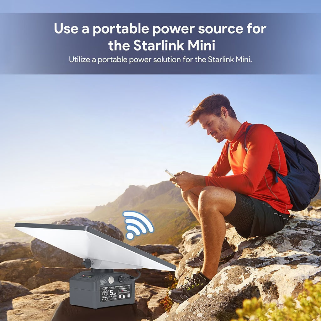 بطارية احتياطية صغيرة محمولة من ستارلينك | Starlink Mini Portable Backup Battery | صورة المنتج 4 / Product image 4