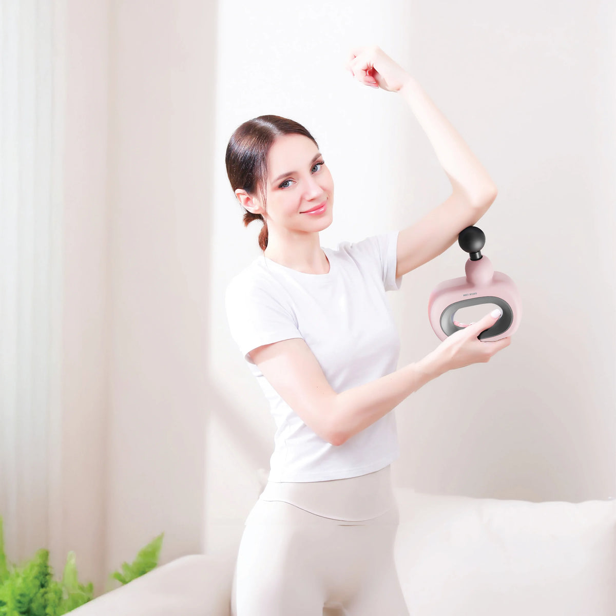 Green Lion Muscle Care Massage Gun 3800 RPM - Pink – image 2