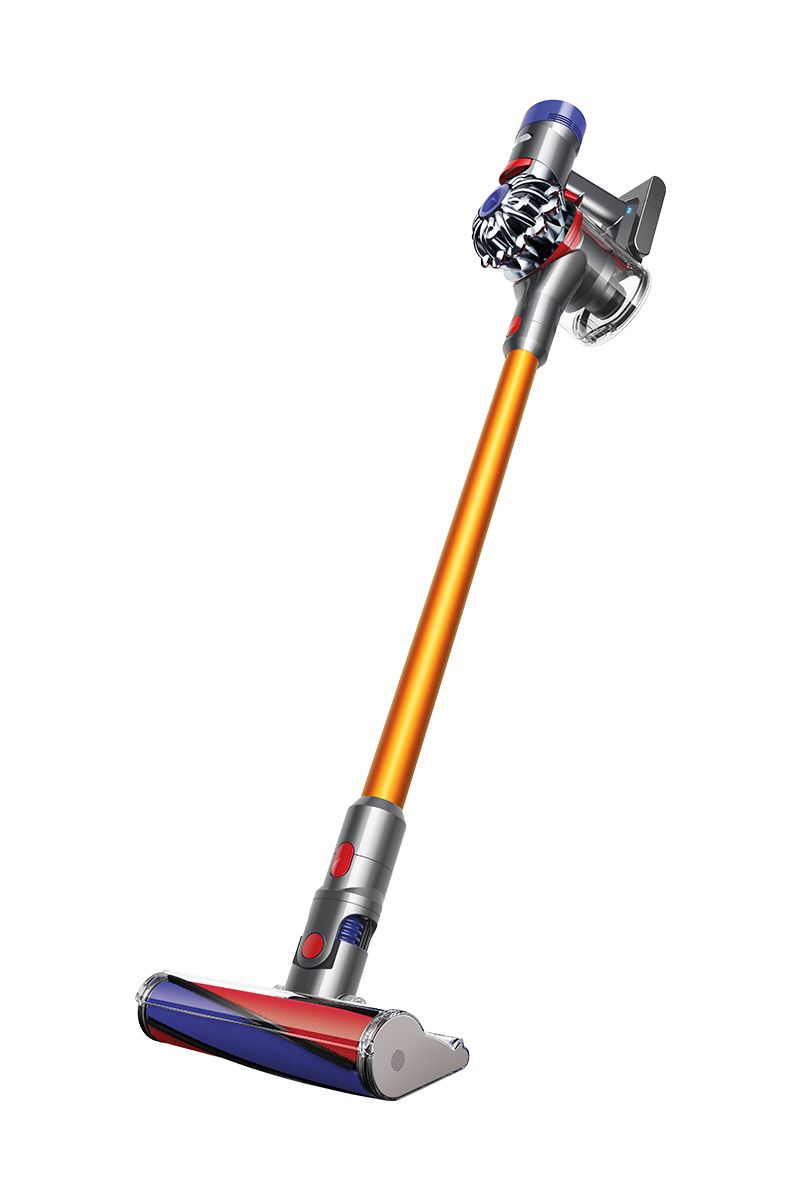 مكنسة Dyson V8 Advance اللاسلكية — Dyson V8 Advance أصفر ونيكل