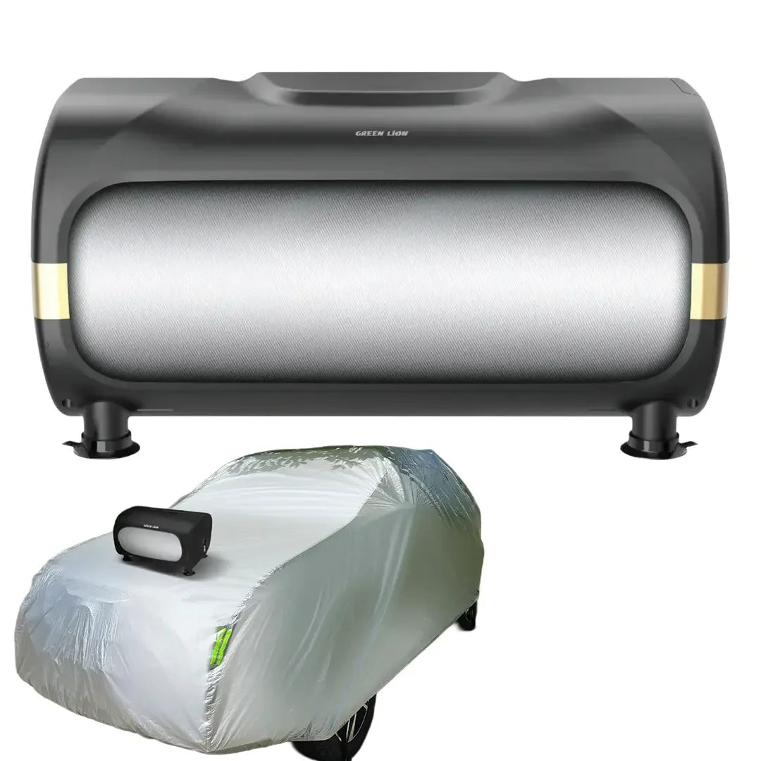 غطاء سيارة جرين ليون القابل للسحب مع جهاز تحكم عن بعد ومشابك شفط قوية | Green Lion Automatic Car Cover with Remote Control and Strong Suction Cups | صورة المنتج 6 / Product image 6