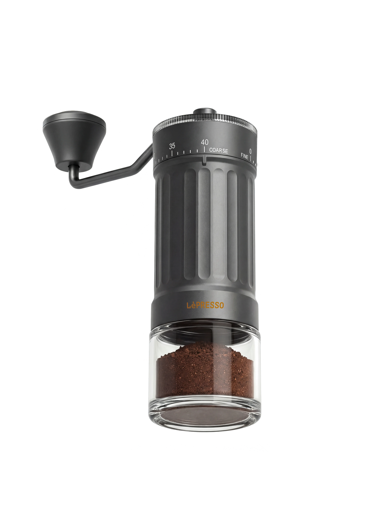 Lepresso Caffètradizione Manual Coffee Grinder Stainless Steel Burr - Black – image 8