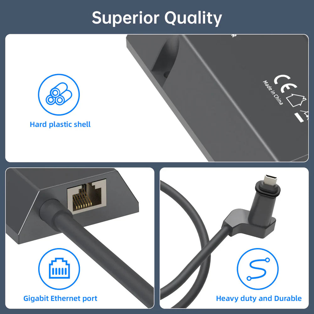 محول إيثرنت XTAR لـ Starlink Gen 2 | XTAR Ethernet Adapter for Starlink Gen 2 | صورة المنتج 3 / Product image 3