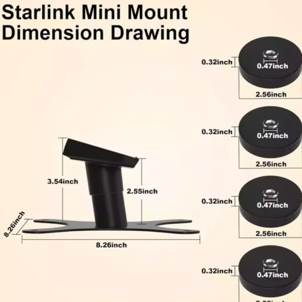 ستارلينك حامل السقف المغناطيسي للسيارة | Starlink Car Magnetic Roof Mount | صورة المنتج 4 / Product image 4