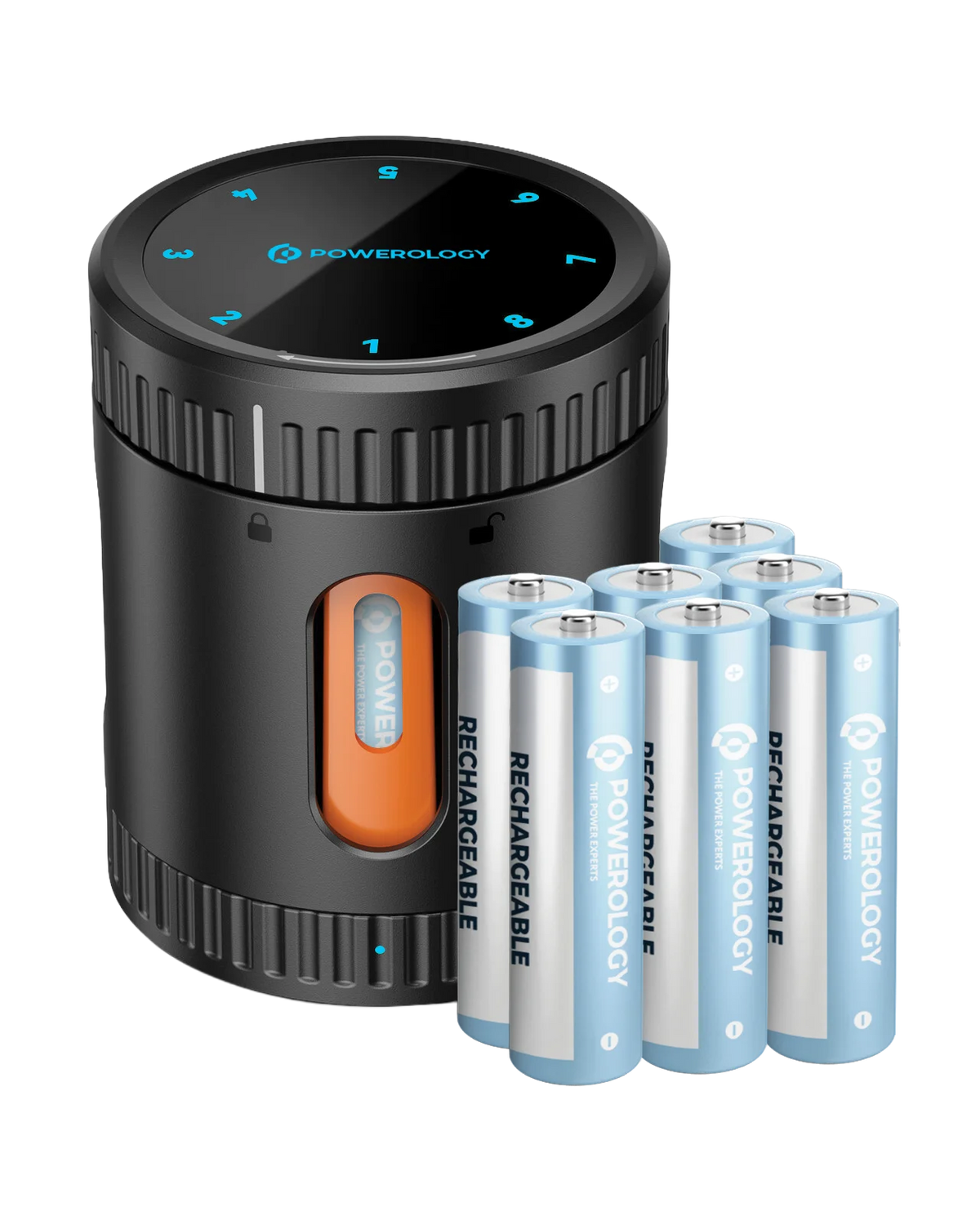Powerology Neon Smart Battery Charging Case Black – image 9