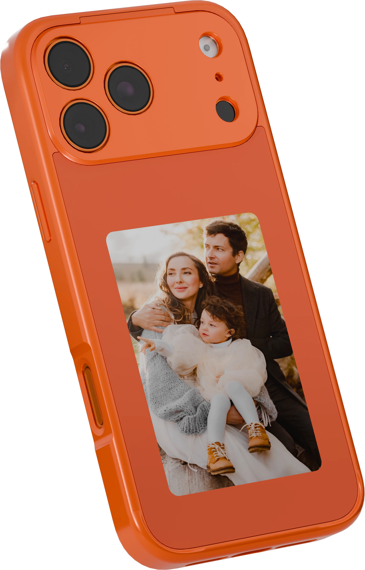 Green Lion Smart E-ink Case 4''Customer Display 17 Pro max - Orange – image 4