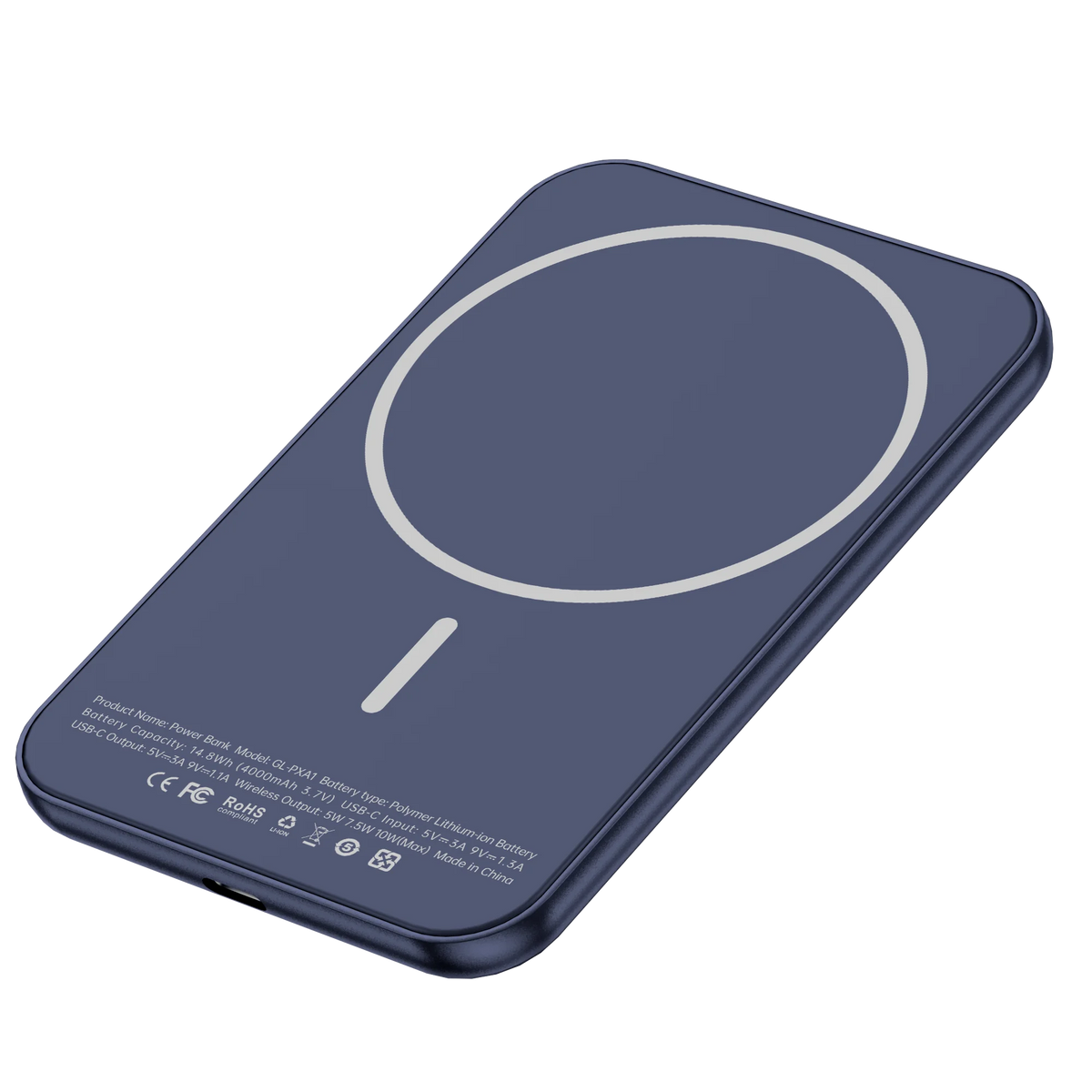 Green Lion Ultra Slim Mag 4000 m Ah Power Bank - Blue – image 3