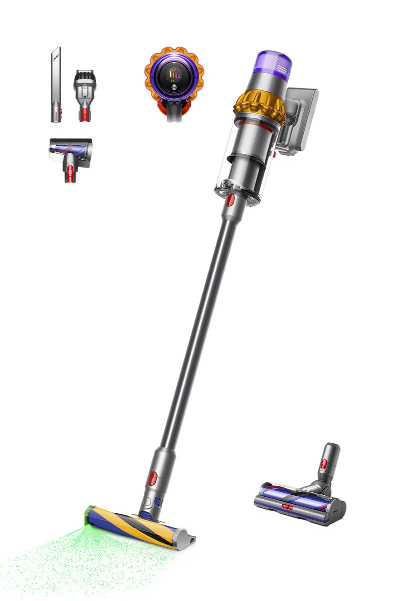 Dyson V15 Detect™ Absolute Cordless Vacuum - Yellow/Nickel