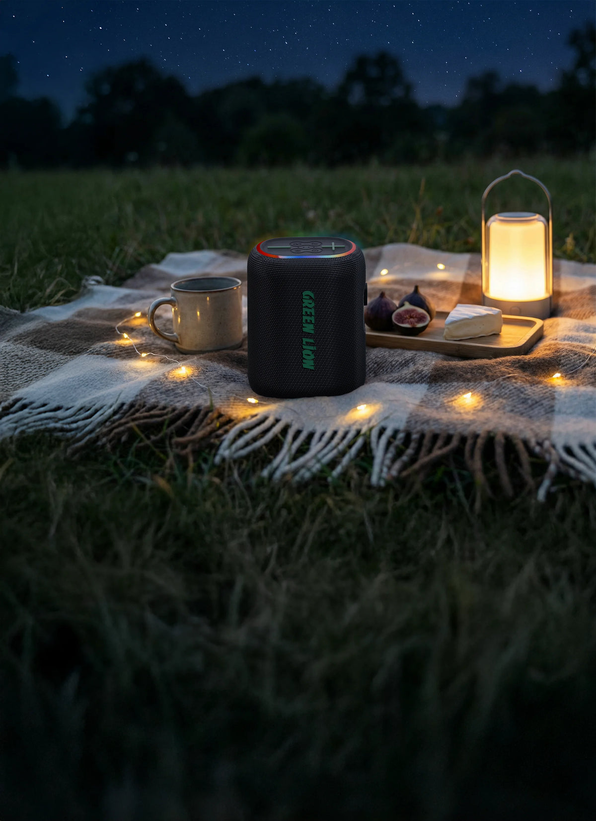 Green Lion Wave 10 Speaker with 5000mAh Power Bank Black – image 8