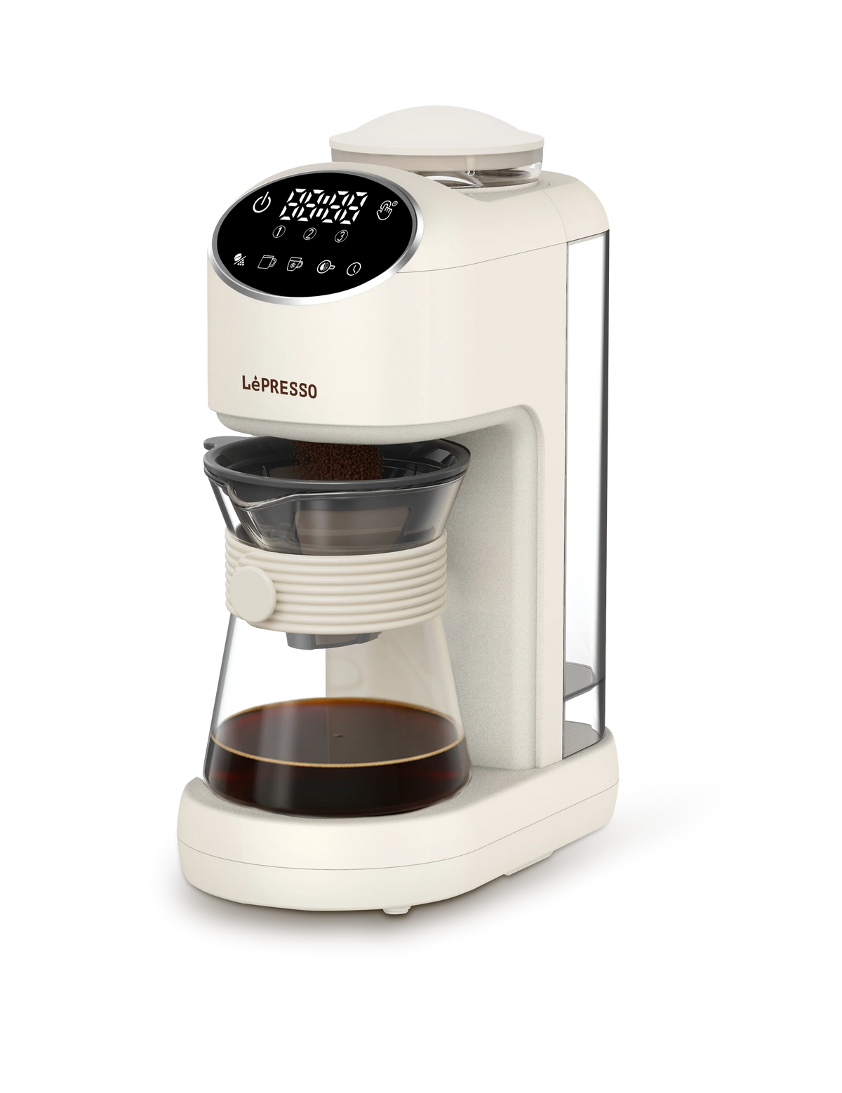 LePresso Drip Lab Grind Brew Automatic Coffee Machine Beige – image 11