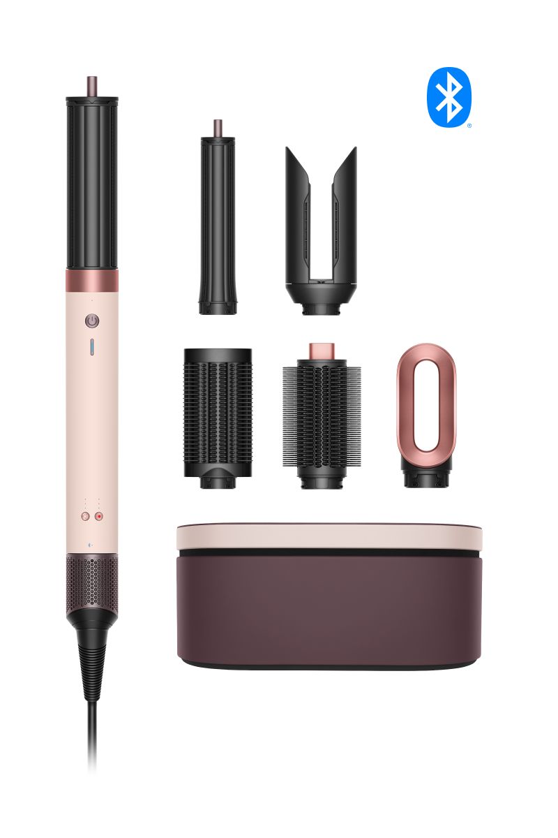 مجفف ومصفف Dyson Airwrap Co-anda2x™‎ متعدد الوظائف الجديد - للشعر المالس+المموَّج - السيراميك الوردي والذهبي الوردي