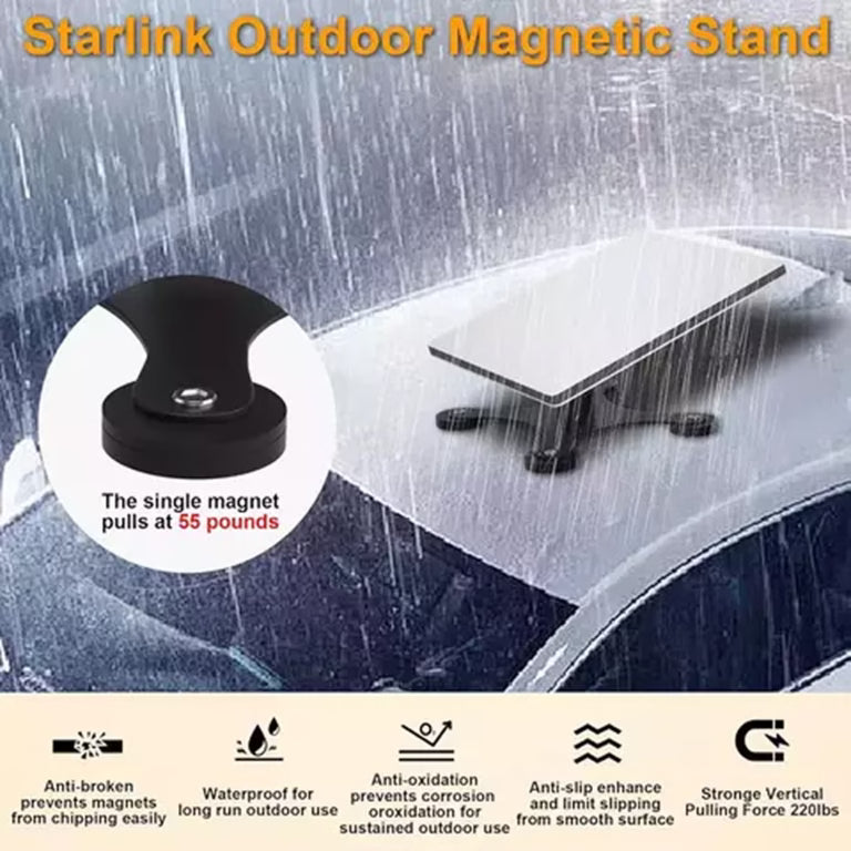 ستارلينك حامل السقف المغناطيسي للسيارة | Starlink Car Magnetic Roof Mount | صورة المنتج 2 / Product image 2