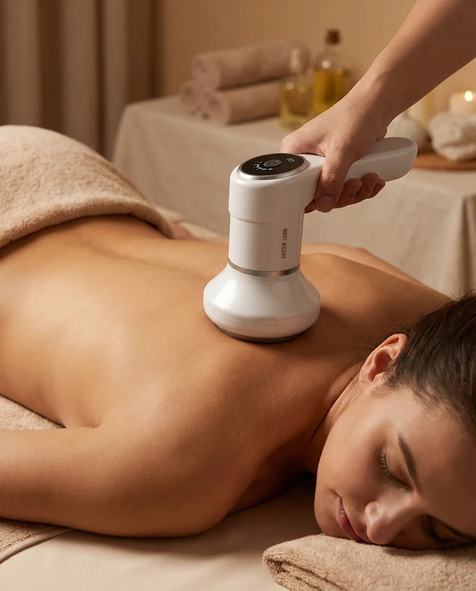Green Lion Glide Pro Rolling Massager White – image 4