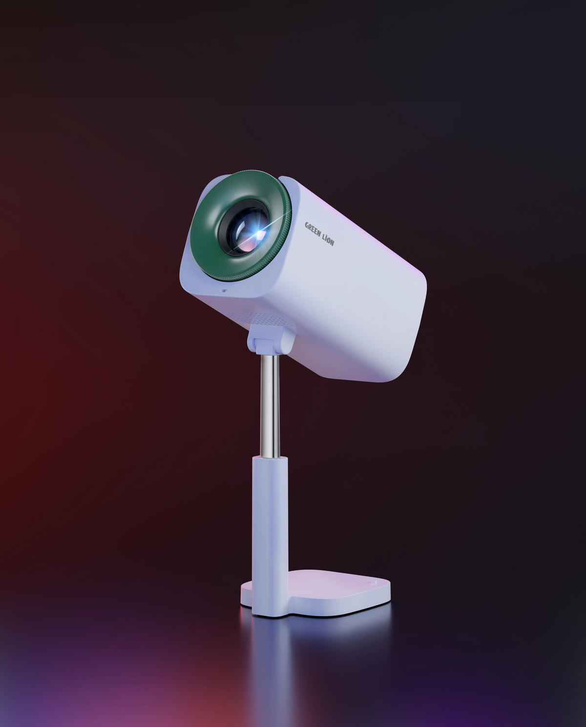 Green Lion Nova Portable Smart Projector - White – image 3