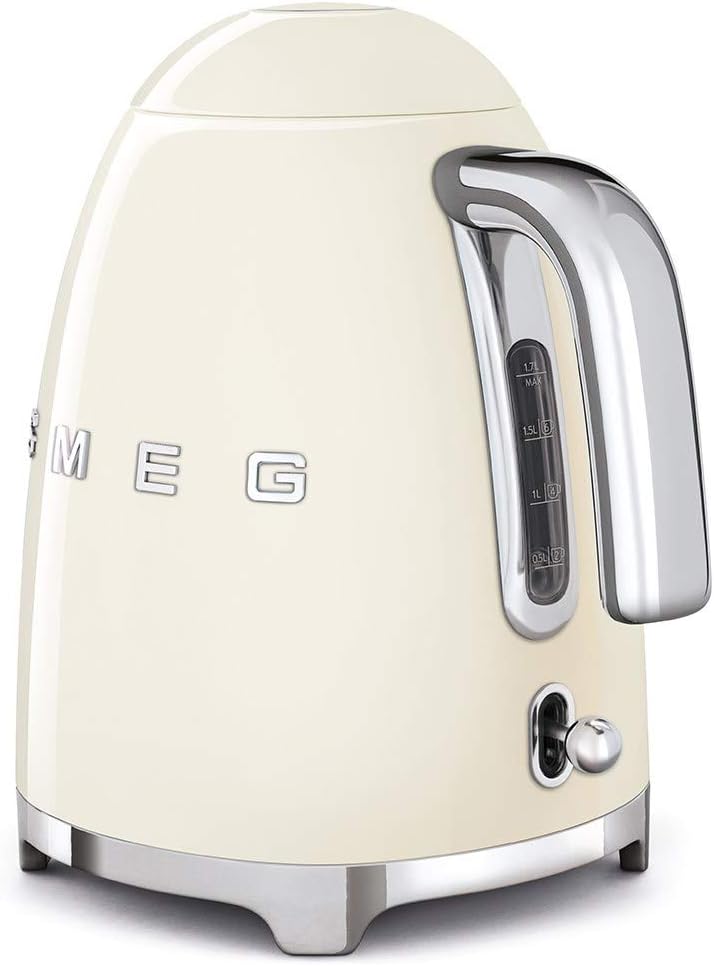 Smeg KLF03 50's Style 1.7L Kettle - Pastel Blue - Open Box (Not Used)