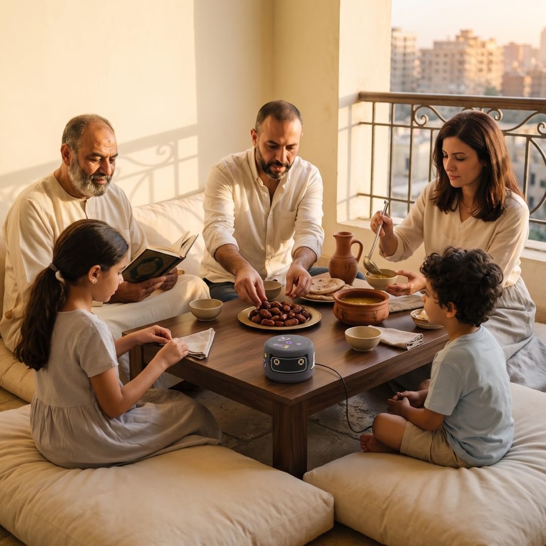 يانغو ياسمينا لايت | مكبر صوت ذكي بتقنية الذكاء الاصطناعي  يتحدث الإنجليزية والعربية | معلم أطفال ومترجم | Yango Yasmina Lite | AI Smart Speaker that speaks English and Arabic | Children's Teacher and Translator | صورة المنتج 3 / Product im