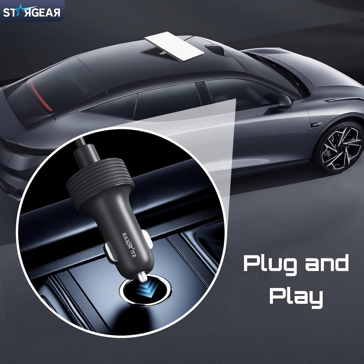 كابل سيارة ستارلينك ميني 12 فولت من ستارجير | StarGear Starlink Mini 12V Car Cable | صورة المنتج 2 / Product image 2
