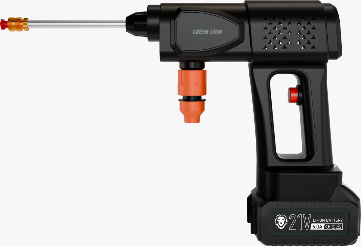 Green Lion 21 VCordless Pressure Wash Gun 18000 m Ah,4 L,240 W - Black – image 5