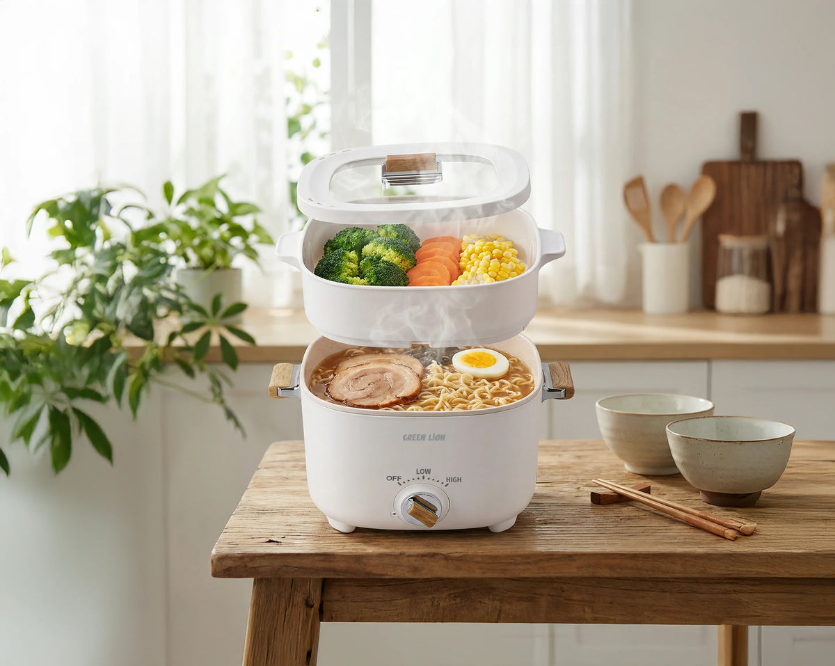 Green Lion Multi-Pot Electric Cooker - White – image 5