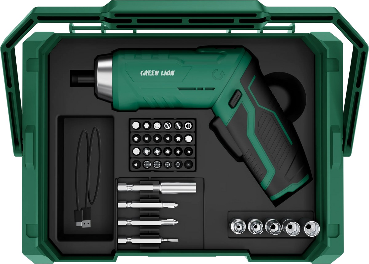 Green Lion GTS-700 Tool Kit Set-213 Pieces-3.7 V 1500 m Ah – image 5