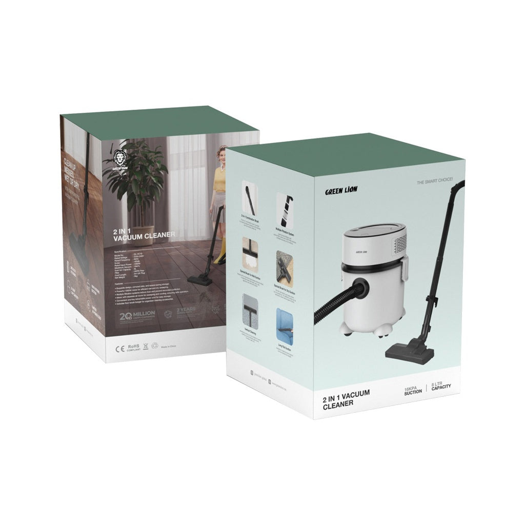 مكنسة جرين ليون 2 في 1 | Green Lion 2-in-1 Vacuum Cleaner | صورة المنتج 2 / Product image 2