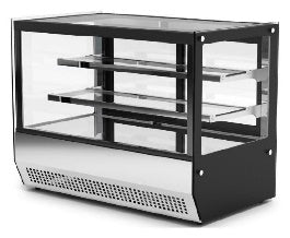 فاترينة طاولة مستطيلة بطابقين HL700RT2