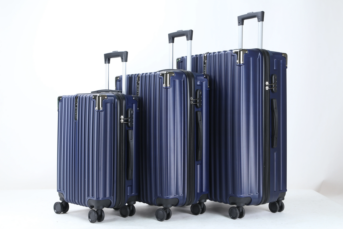 طقم حقائب سفر Levelo RoamTrio ABS – 3 قطع مع ميزان مدمج وقفل رقمي وعجلات مزدوجة | Levelo RoamTrio ABS 3-Piece Luggage Set with Scale, Combo Lock & Double Wheels | صورة المنتج 8 / Product image 8
