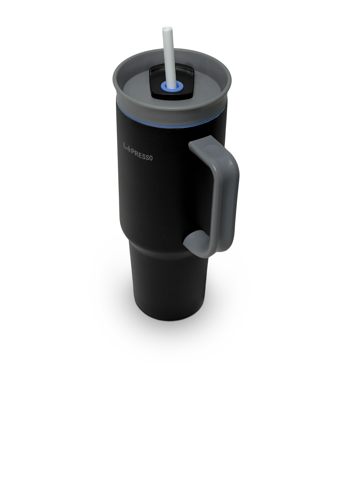 LePresso Quirk Sip Insulated Tumblerwith Double Wall Vacuum - Blue – image 1