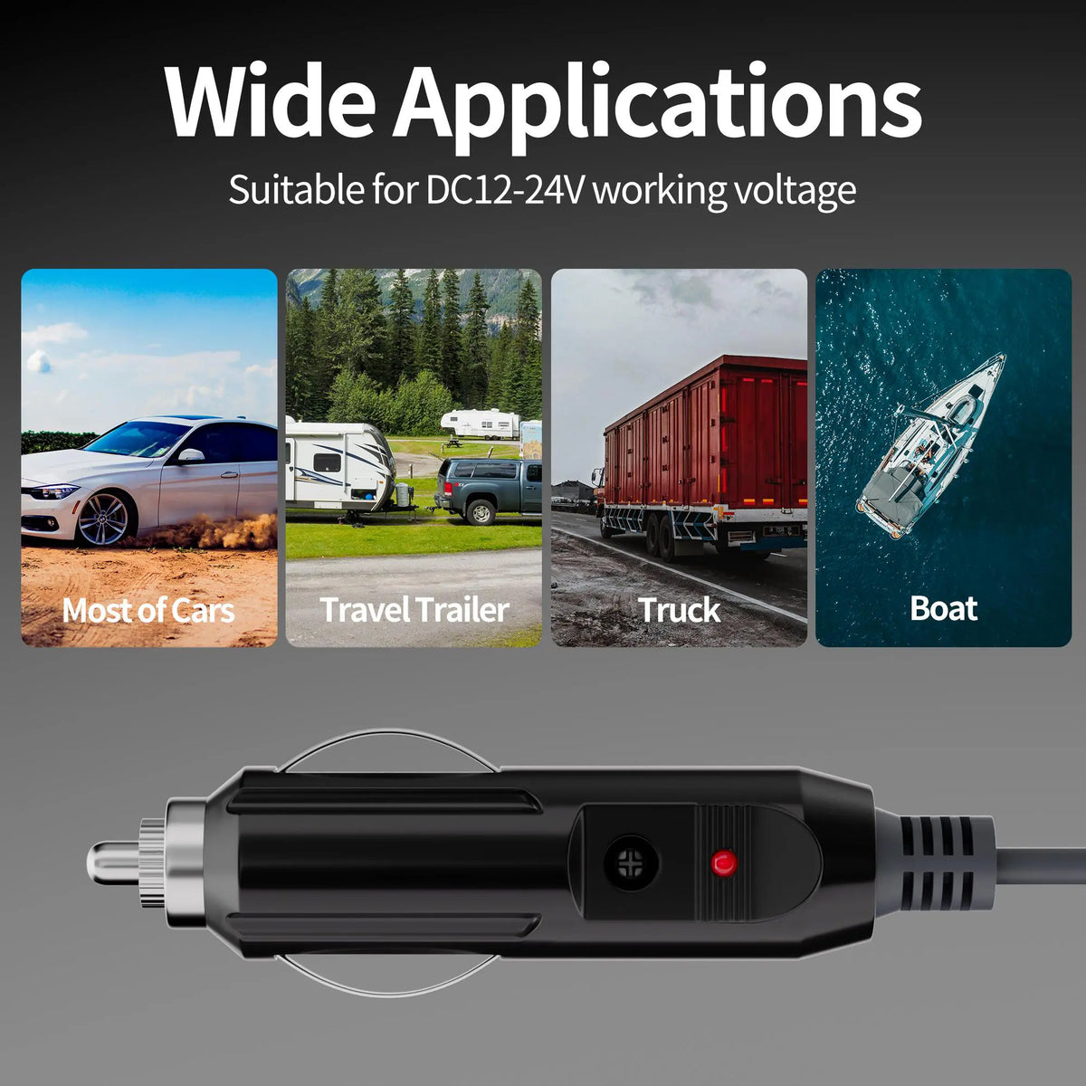 كابل ستارلينك ميني دي سي إلى شاحن السيارة | Starlink Mini DC Car Charger Cable | صورة المنتج 6 / Product image 6