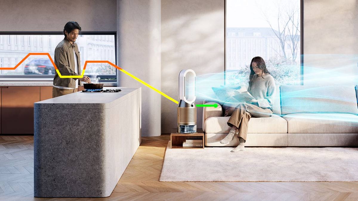 منقي ومرطب الهواء Dyson Purifier Humidify+Cool PH2 De-NOx PH05 — ميزة منقي ومرطب Dyson PH05 رقم 2