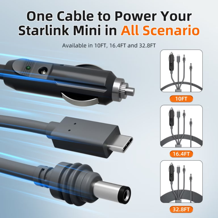 كابل طاقة USB-C إلى DC Starlink مقاوم للماء | USB-C to DC Waterproof Starlink Power Cable | صورة المنتج 4 / Product image 4
