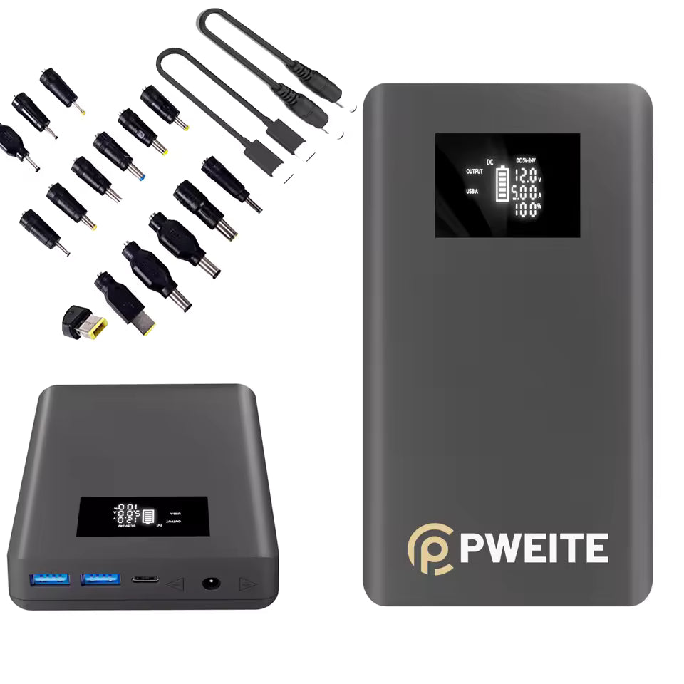 باوربانك محمول دي سي 20 – خرج DC للابتوب 100 واط | Portable Power Bank DC20 - 100W DC Output for Laptops | صورة المنتج 1 / Product image 1