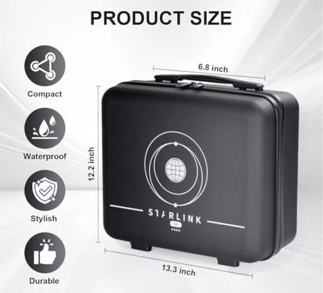 حقيبة حمل مقاومة للماء لجهاز Starlink Mini | Waterproof Carrying Case for Starlink Mini | صورة المنتج 2 / Product image 2
