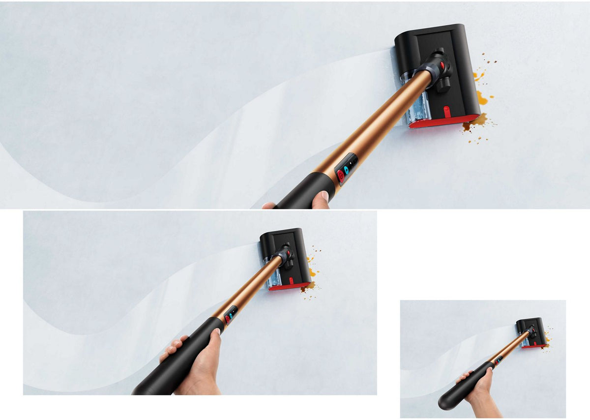 منظف الأرضيات Dyson PencilWash™ — حركة PencilWash ذاتية الدفع