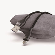 سلك شاحن ايفون لايتنينج تكتك 15 واط 1.5 متر Taktik Super Sonic USB To Lighting Cable