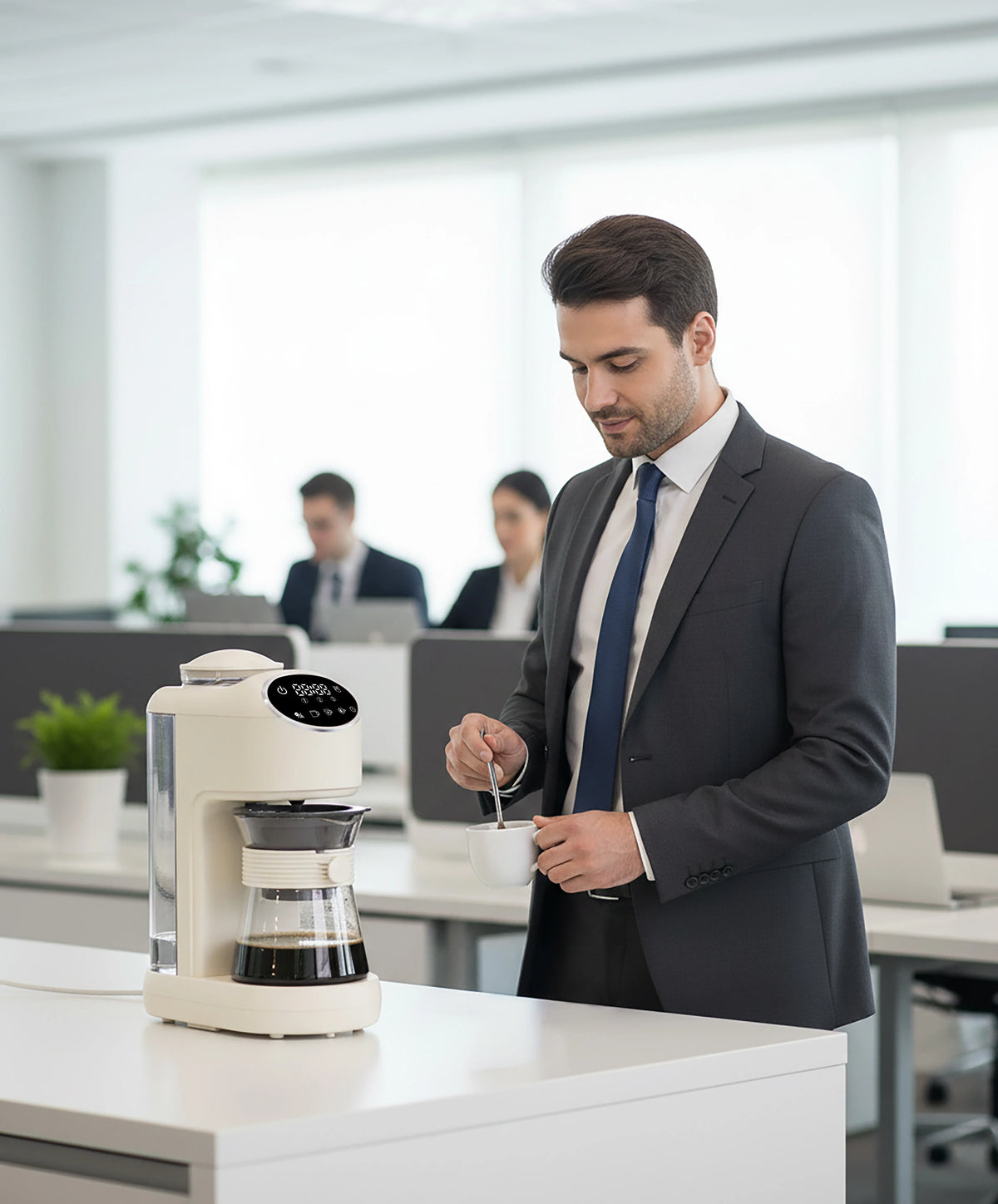 LePresso Drip Lab Grind Brew Automatic Coffee Machine Beige – image 12