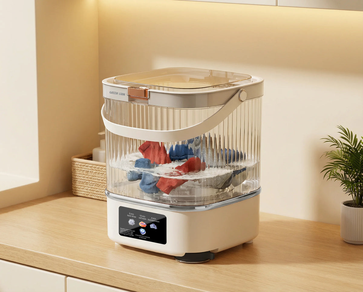 Green Lion Mini Wash 12l Portable Washing Machine White – image 2