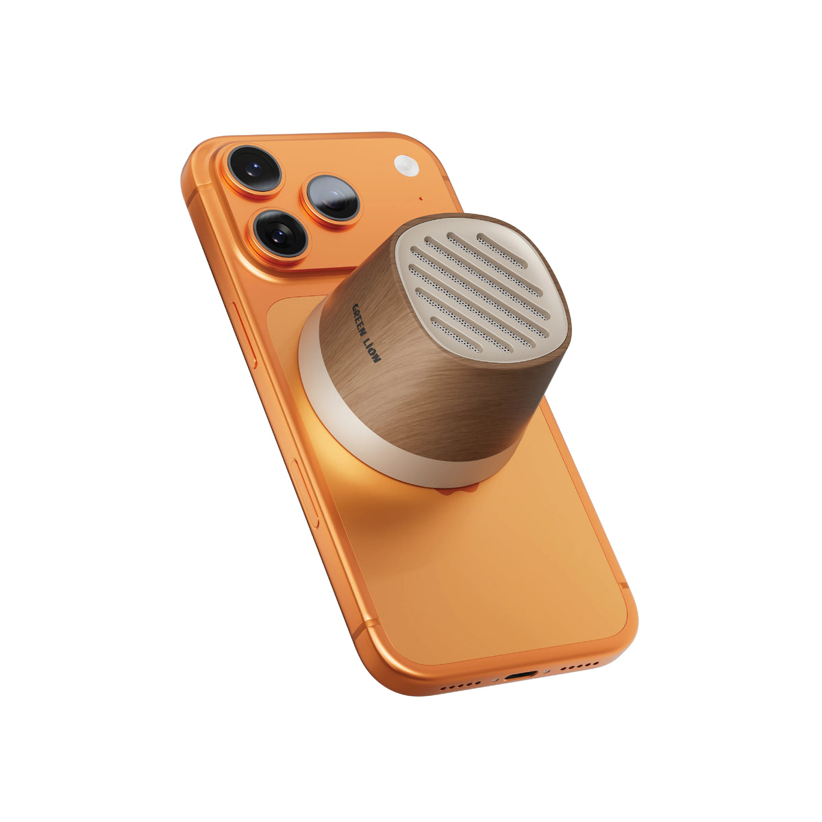 Green Lion MAGTUNEMini Speakerand Wireless Charger - Darkwood – image 2