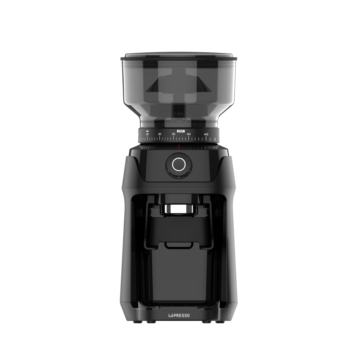 LePresso Macinare Stainless Steel Burr Grinder Black – image 11