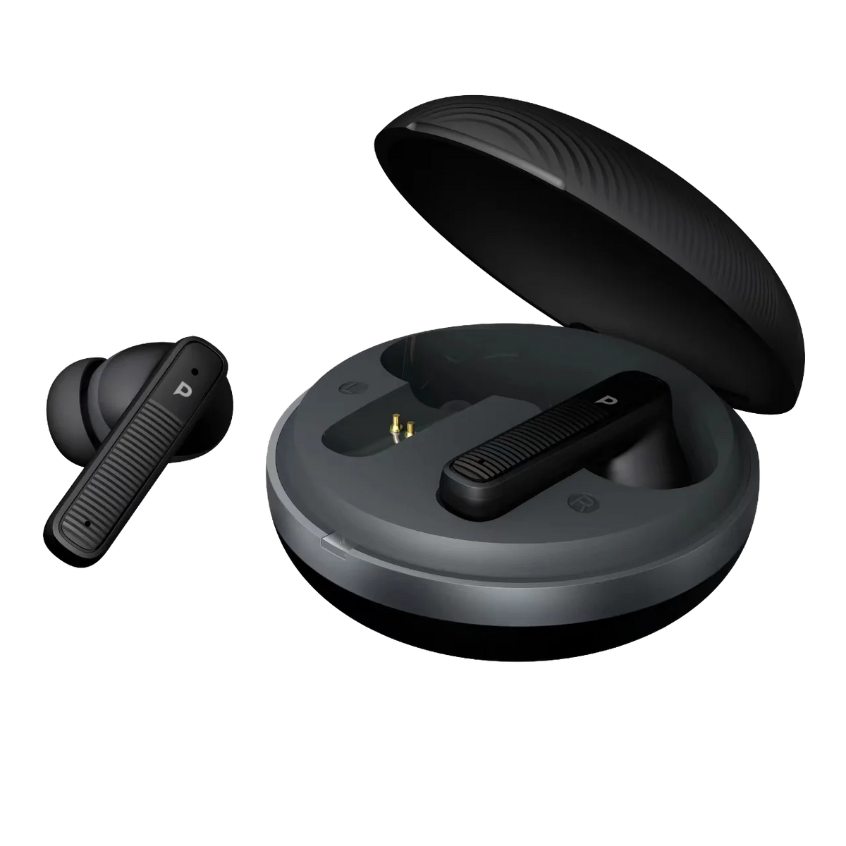 Powerology Quad ENCTrue- Wireless Earbuds - Black – image 2