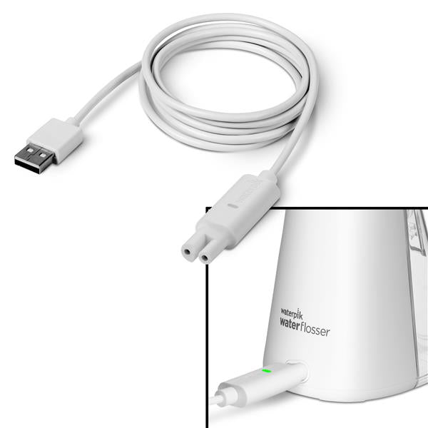 خيط مائي لاسلكي كوردلس بلس - أبيض | Waterpik Cordless Plus Water Flosser White – WP450ME | صورة المنتج 6 / Product image 6
