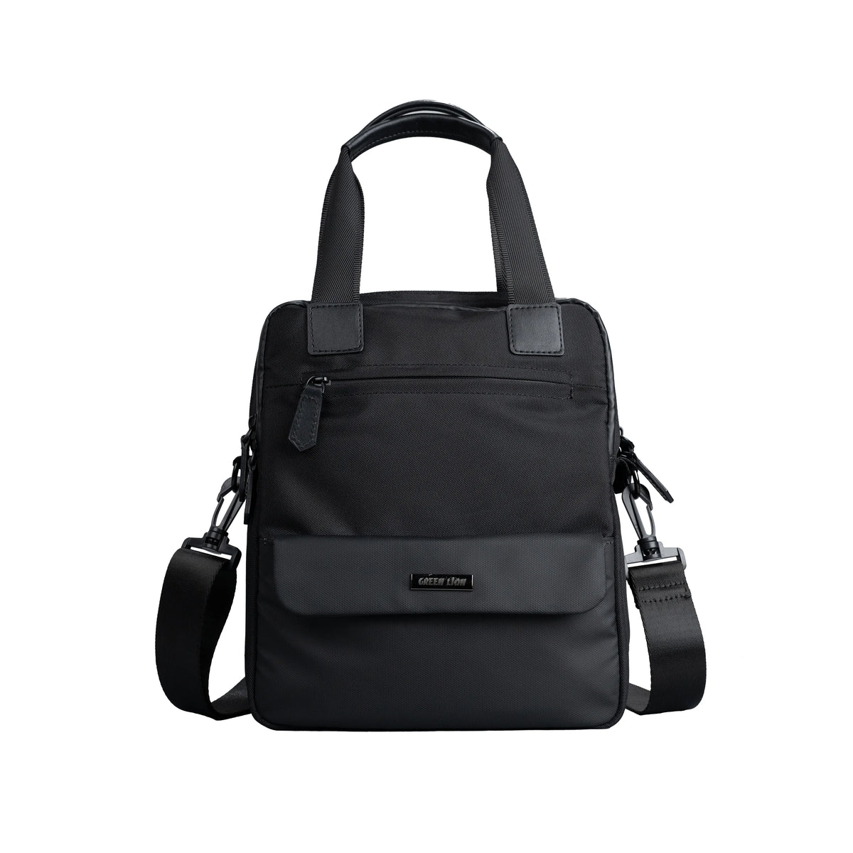 Green Lion City Messenger Bag Black – image 2