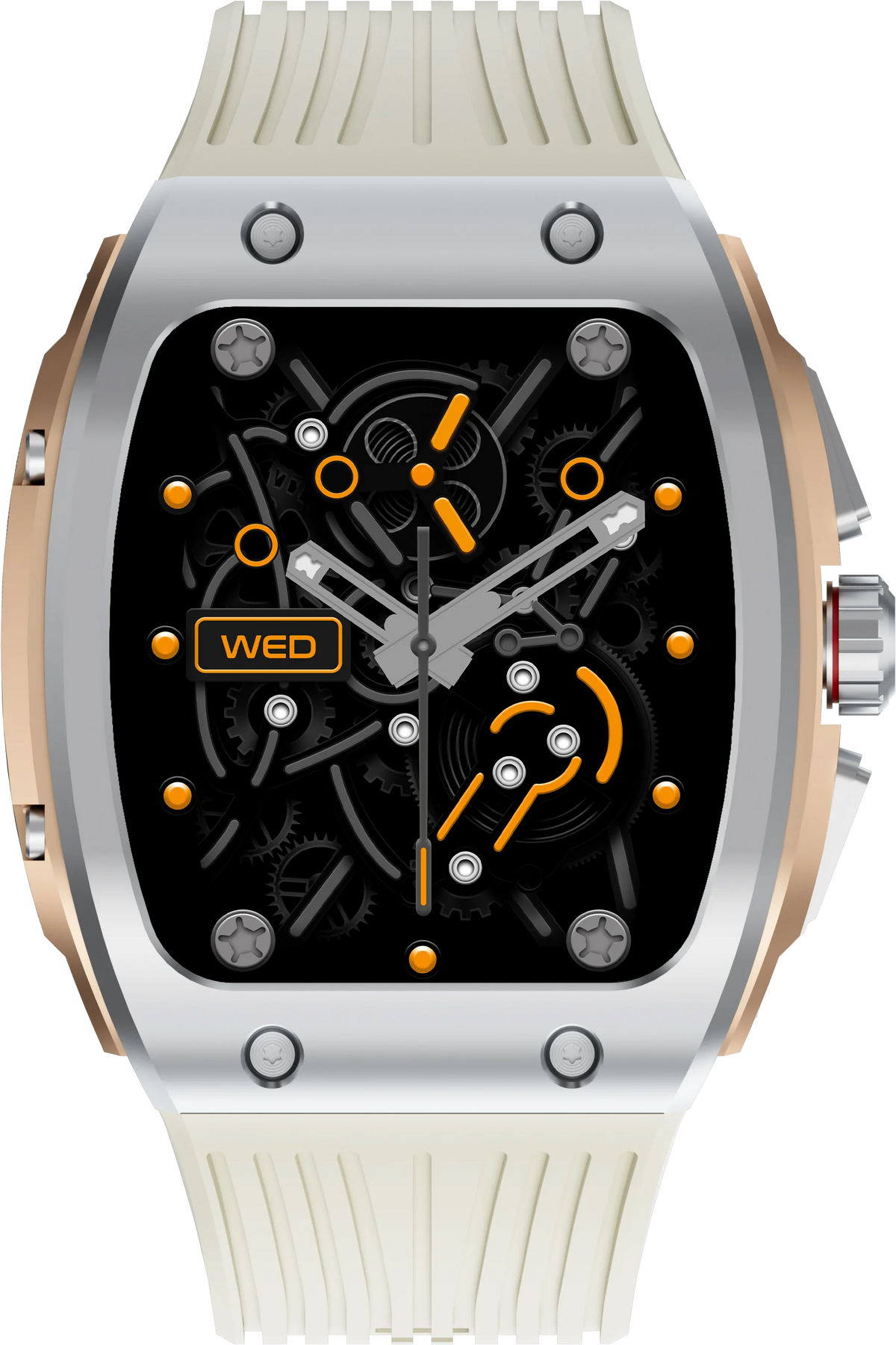 Green Lion Time Smart Watch 1.76''HDIPSDisplay - Silver – image 3
