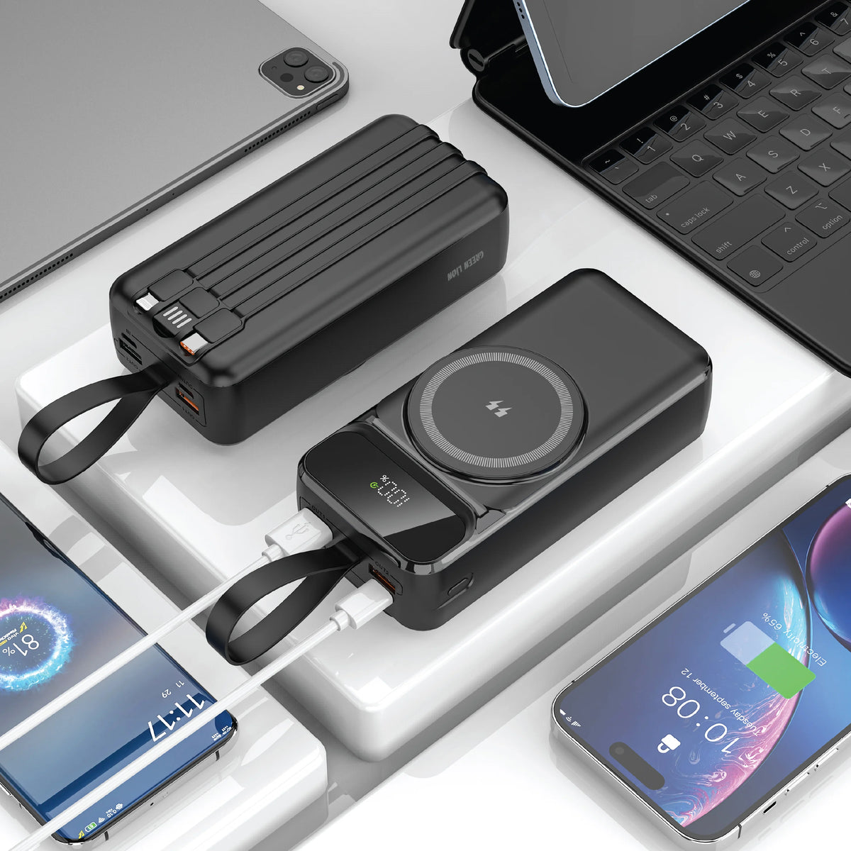 Green Lion Everton 30000mAh Power Bank PD 20w Black – image 3