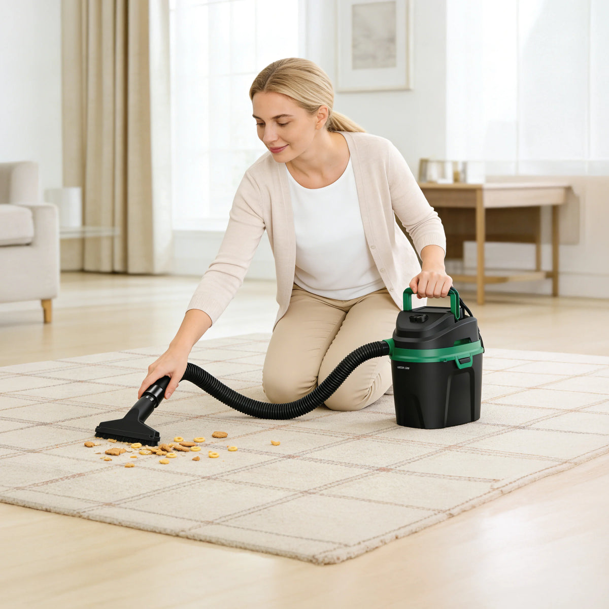 Green Lion FORCEVACUUM 6 LWet,Dry,Blower 20000 RPM 600 W - Black – image 3