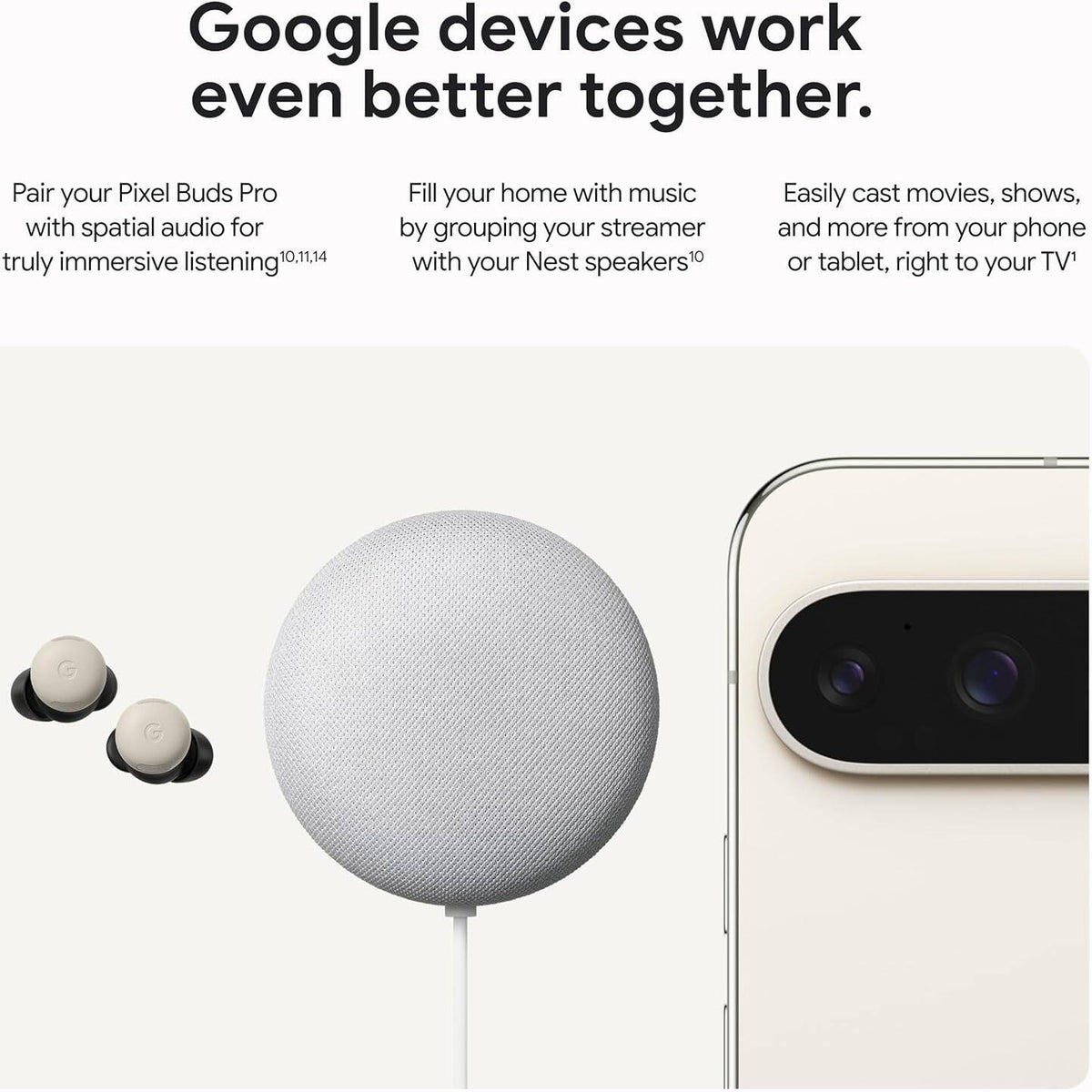 جهاز بث تلفزيوني 4k سعة 32 جيجابايت مع ريموت صوتي جوجل Google TV Streamer 4K | Google TV Streamer 4K, 32GB, with Voice Remote | صورة المنتج 6 / Product image 6