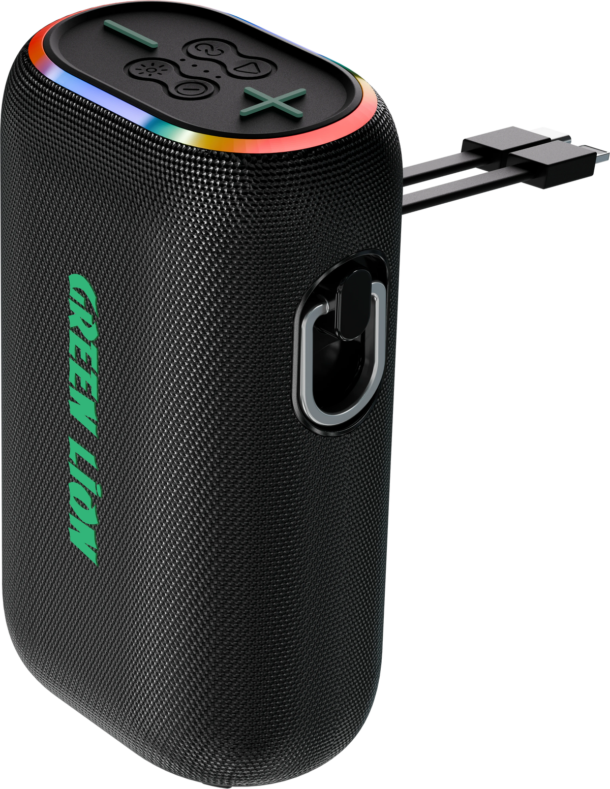 Green Lion Wave 20 Speaker with 10000mAh Power Bank Black – image 5