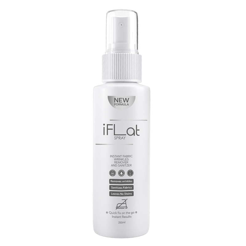 iFlat Spray Instant Fabric Wrinkles Remover for Travel