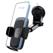 Green Lion Gx 93 Holder with Suction Car Mount Black