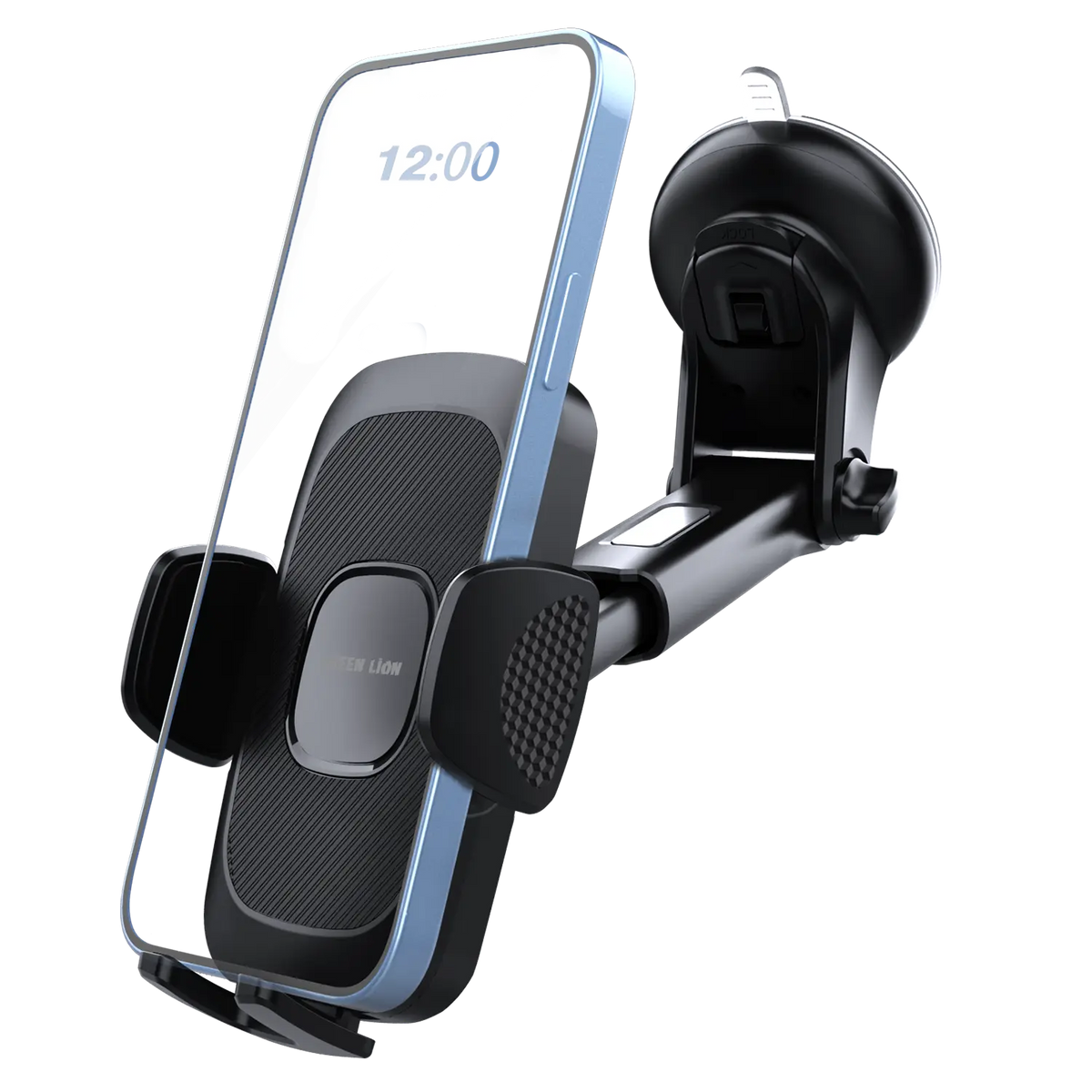 Green Lion Gx 93 Holder with Suction Car Mount Black